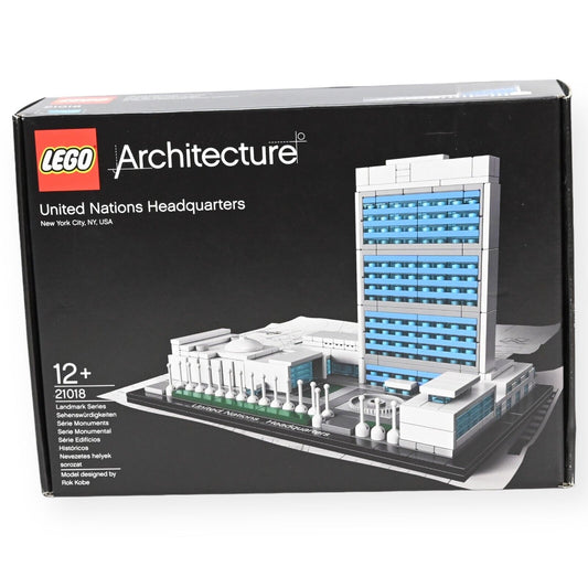 Lego Architecture 21018 United Nations Headquarters - New & Sealed