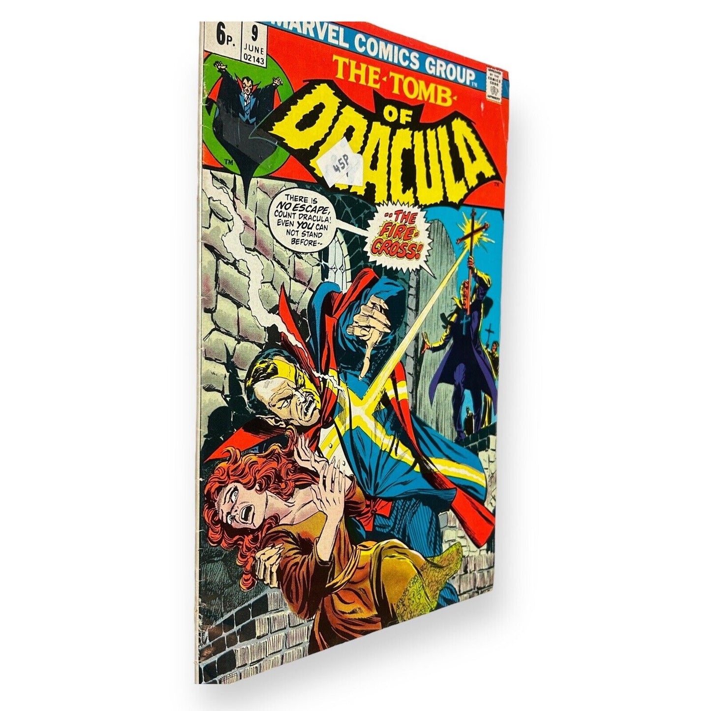 The Tomb Of Dracula #9 Marvel 1973 - 6p (5.0 - 6.5 Grade)