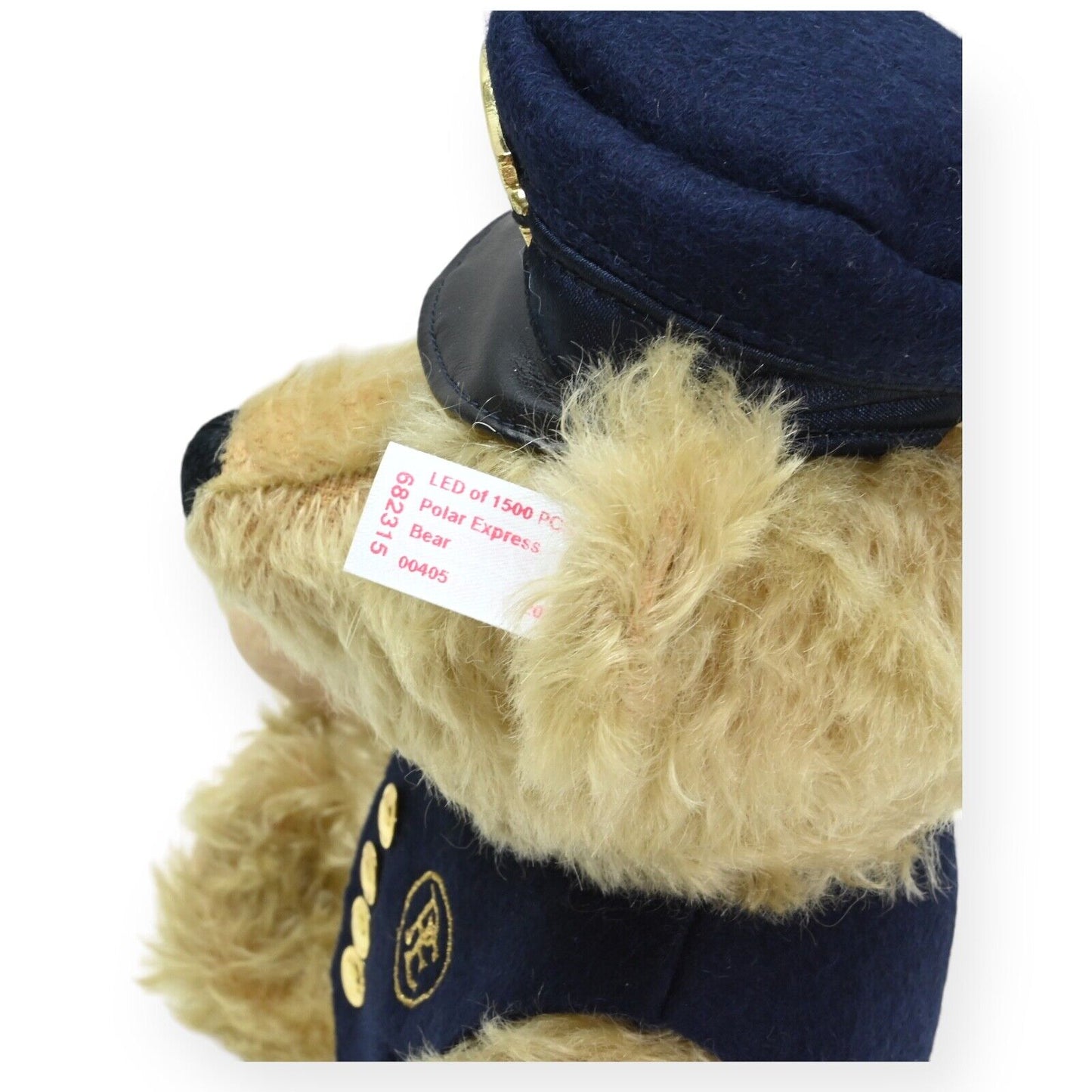 Steiff The Polar Express Conductor Teddy Bear Ltd Ed - 682315