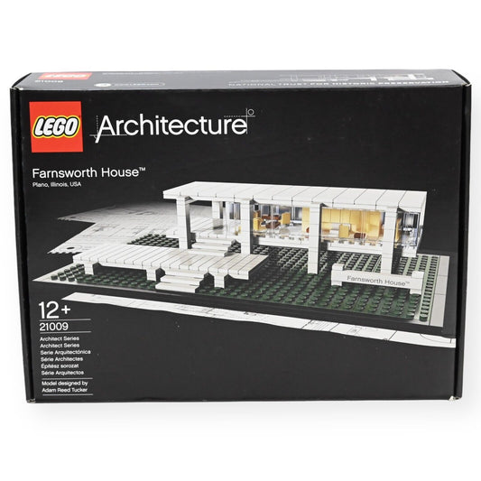 Lego Architecture 21009 Farnsworth House - Plano Illinois USA / New & Sealed