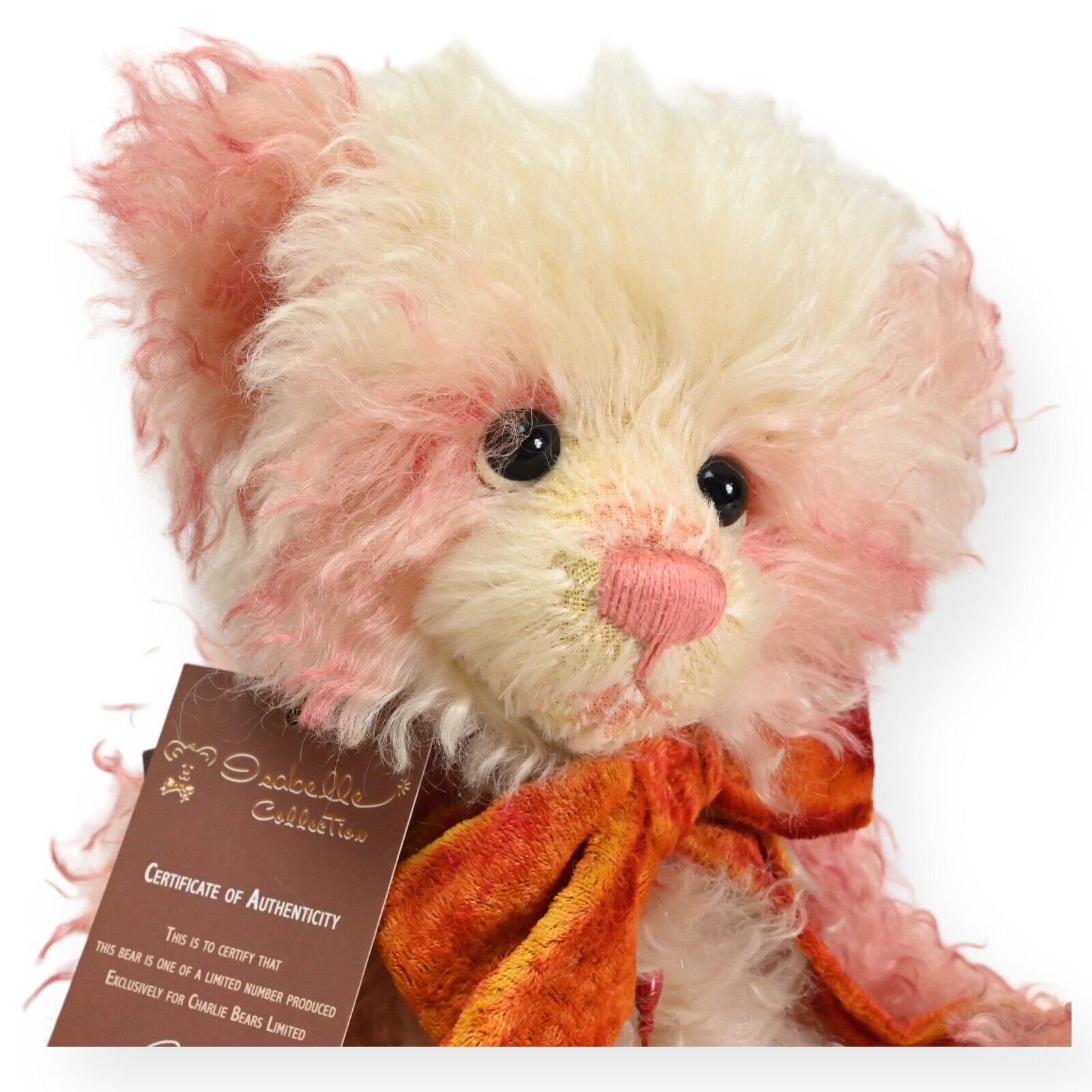 Charlie Bears Strawberry Cheesecake Teddy Bear - SJ 4768A