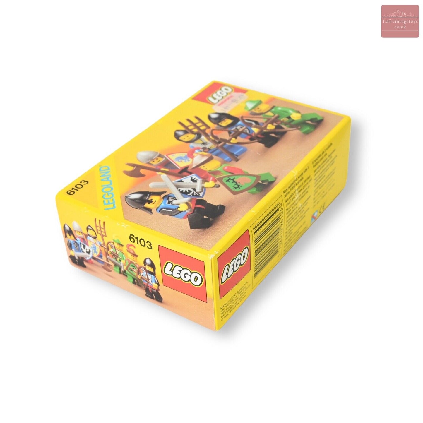 Lego 6103 Castle Mini Figures With Original Box