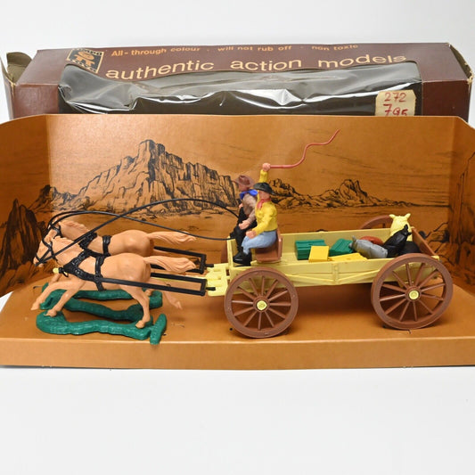 Timpo Toys Wild West Wagon Buckboard - ref 272