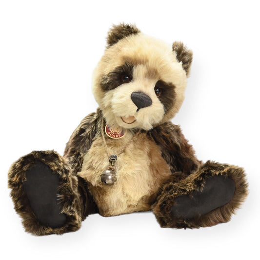 Stock Charlie Bears Woody Giggler Panda Bear / CB 183941