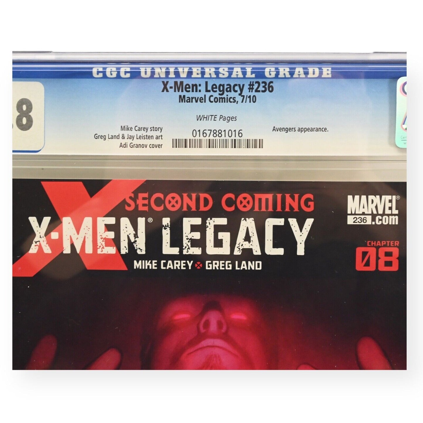 X-Men: Legacy Issue #236 - Granov Cover CGC 9.8