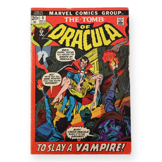 TOMB OF DRACULA #5 November 1972