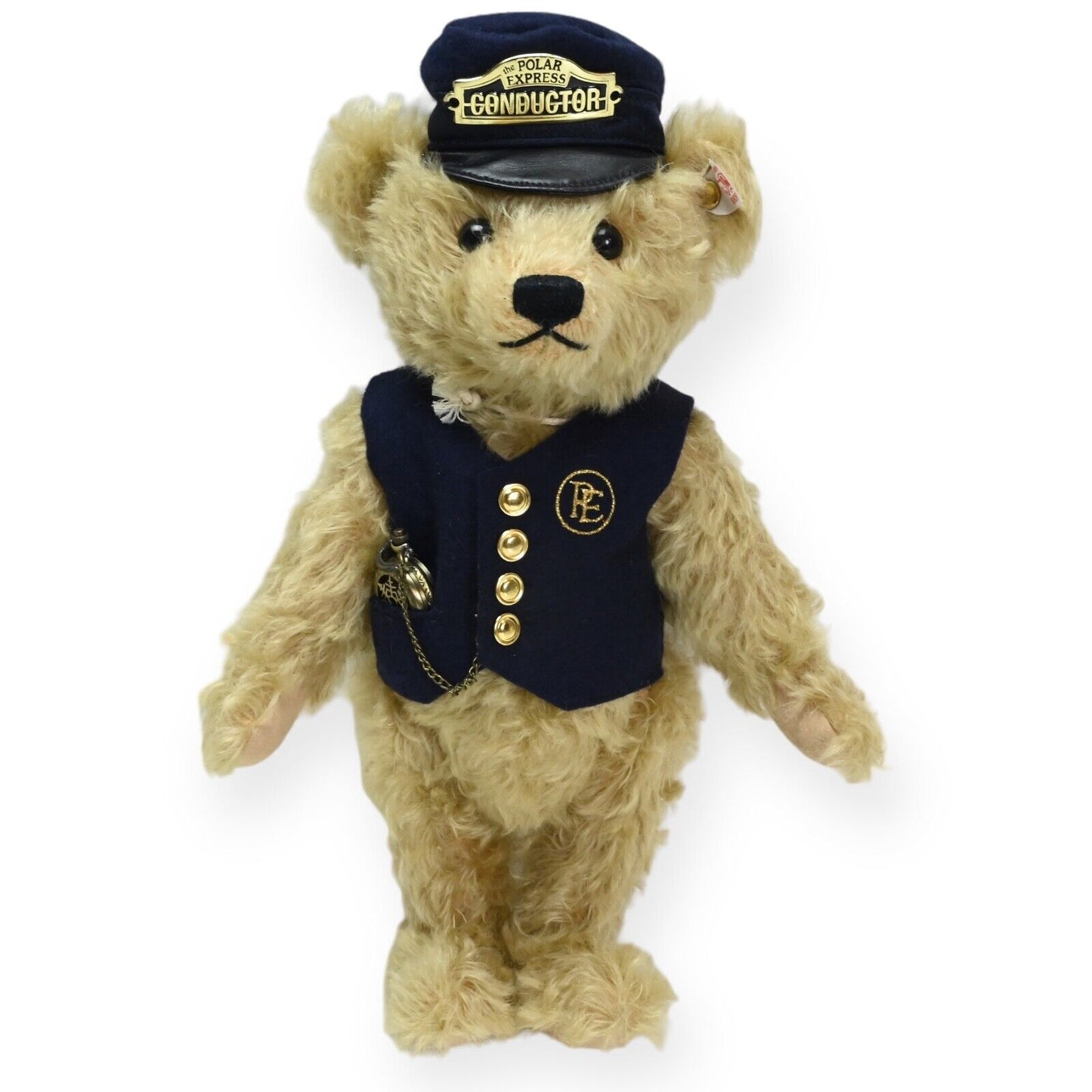 Steiff The Polar Express Conductor Teddy Bear Ltd Ed - 682315