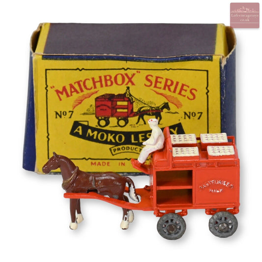 Matchbox Series No.7 Horse Drawn Milk Float