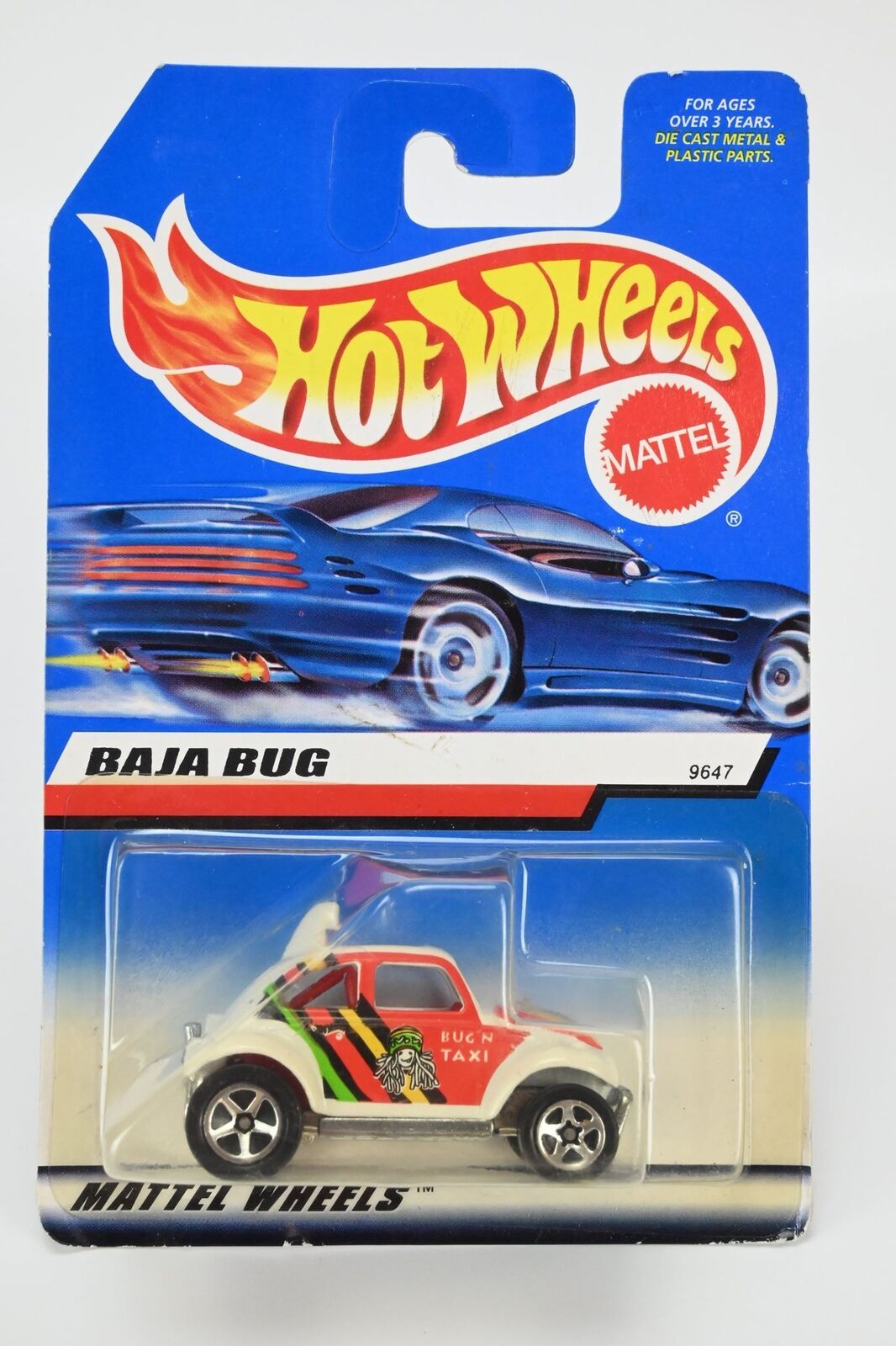 Hot Wheels Baja Bug 9647 - made in India/Leo toys (RARE)