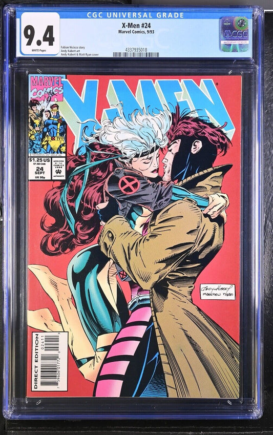 X-Men # 24 CGC 9.4 - 1993, Marvel Comics