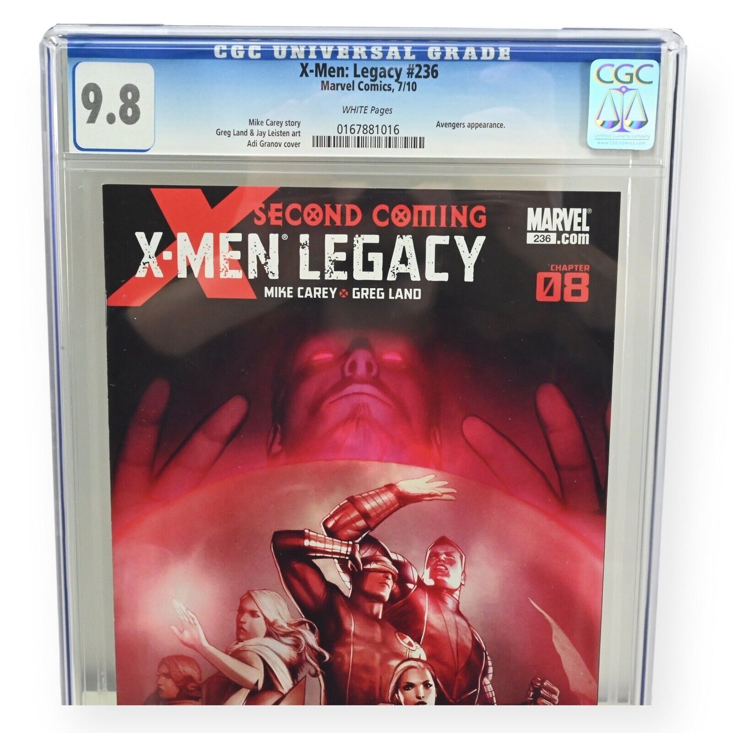 X-Men: Legacy Issue #236 - Granov Cover CGC 9.8