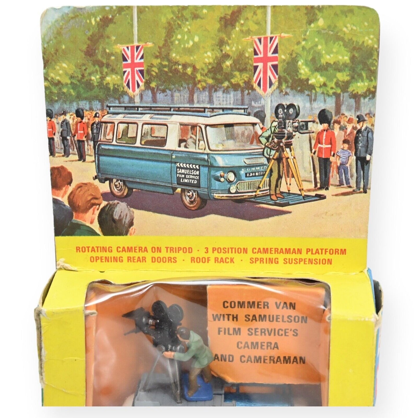 Corgi Toys 479 Commer ''Samuelson'' Camera Van