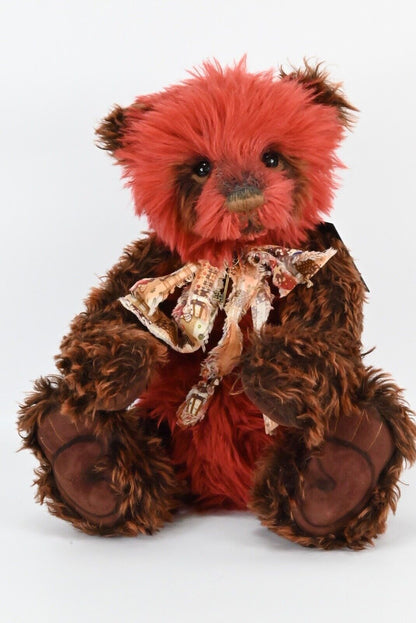 Charlie Bears Russet Teddy Bear - Sj 5344 Limited Edition with Tags