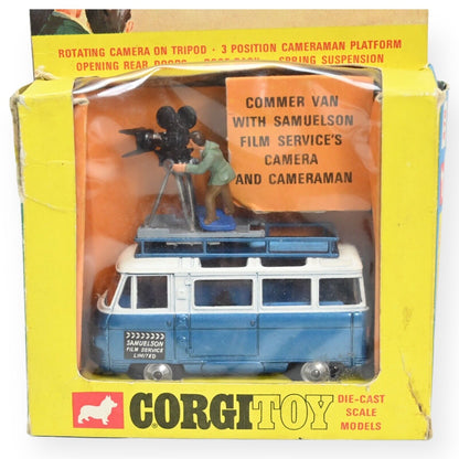 Corgi Toys 479 Commer ''Samuelson'' Camera Van