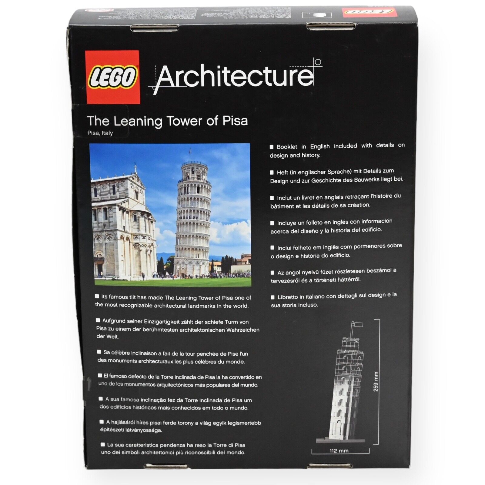 Lego Architecture 21015 The Leaning Tower Of Pisa – LoftVintageToys