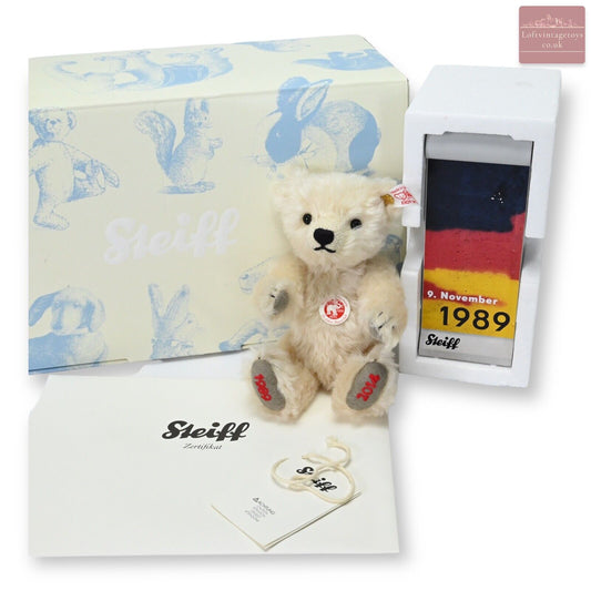 Steiff Teddybar Mauerfall Anniversary of The Berlin Wall - 673993