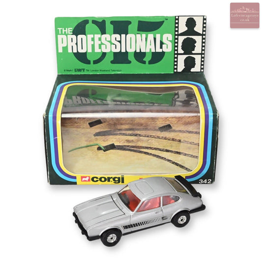 Corgi 342 Ford Capri 'The Professionals' Repro Box