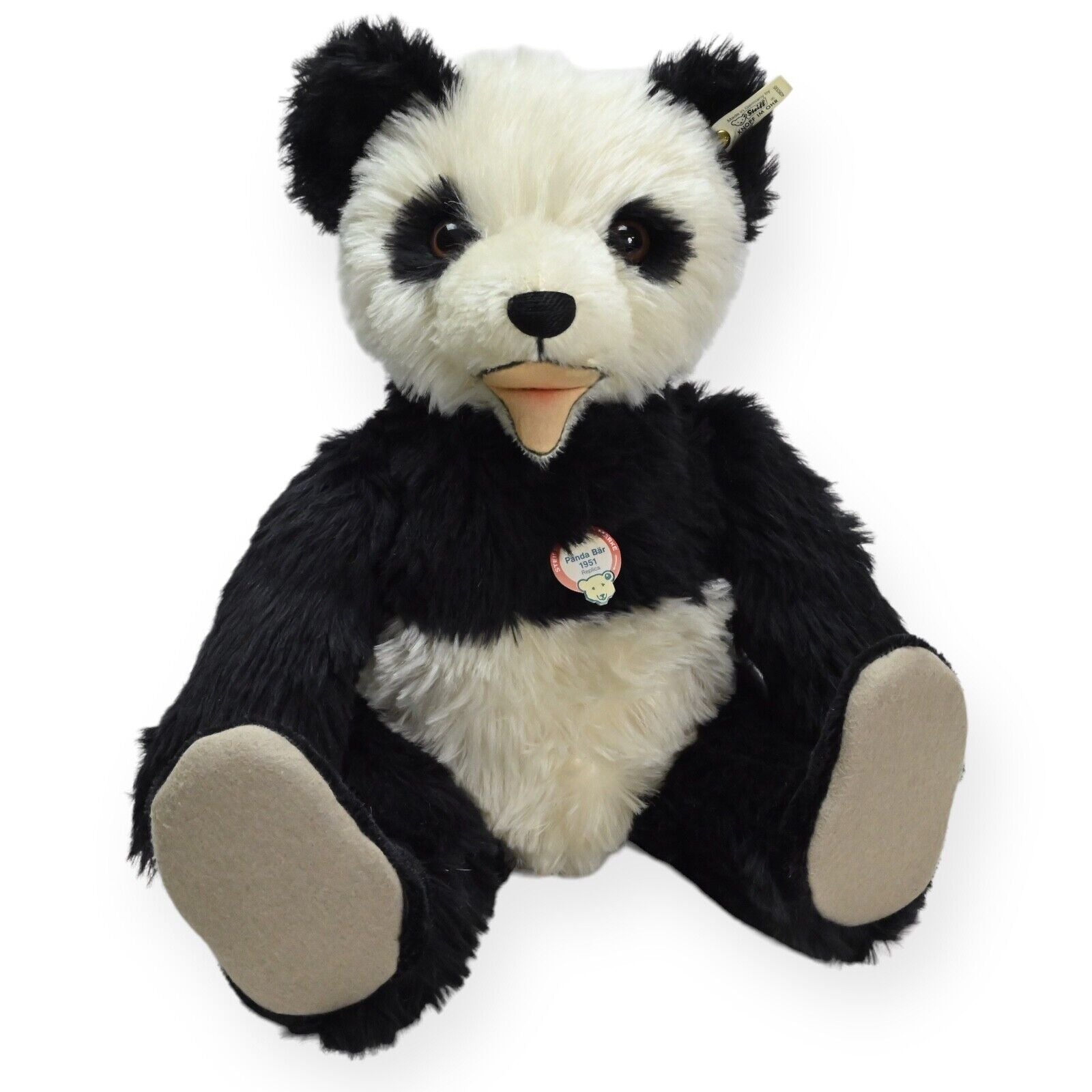 Steiff Panda Bear Replica 1951 Ltd Ed White Tag - 408335