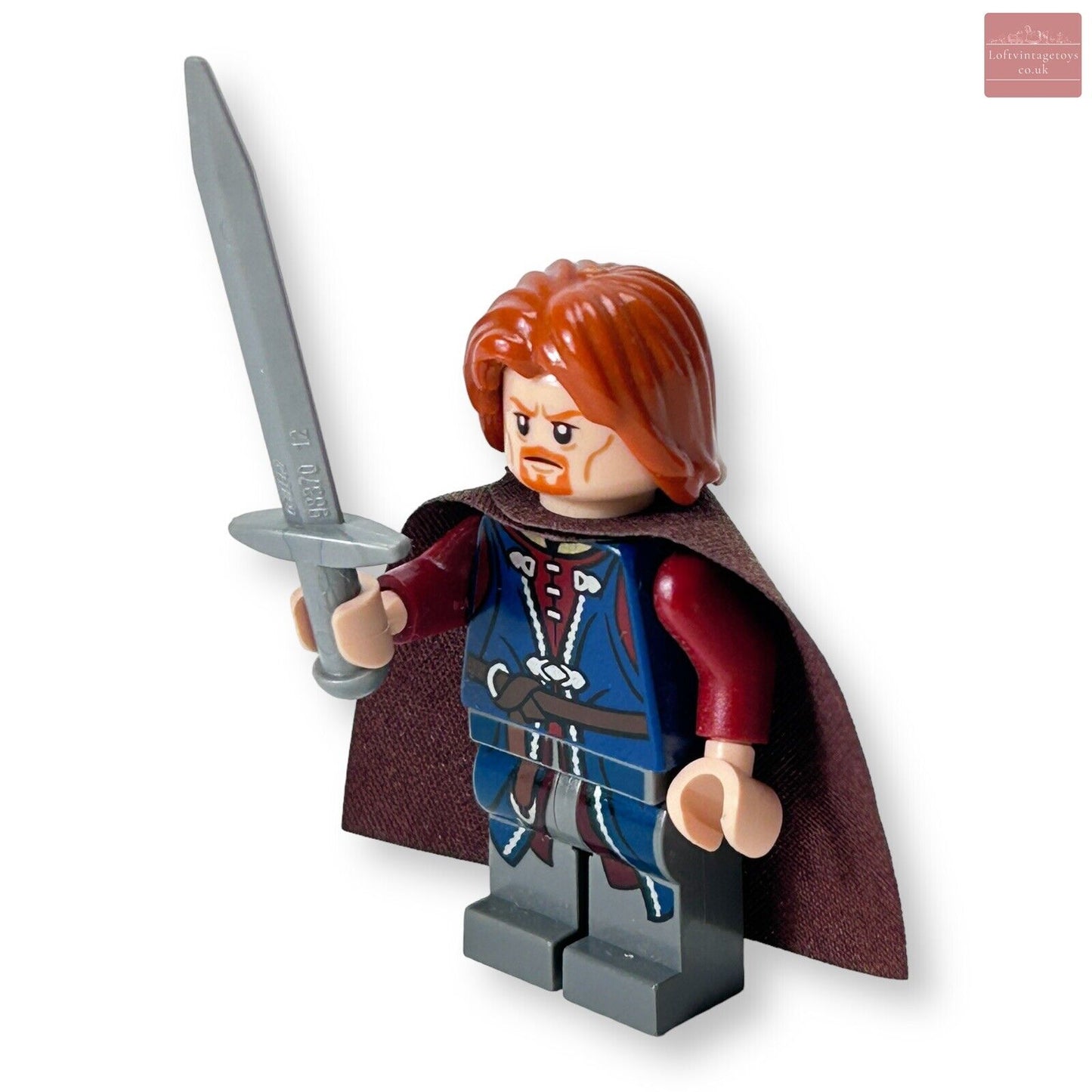 Lego Boromir Minifigure  The Lord Of The Rings - Lor014