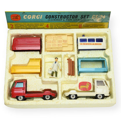 Corgi Gift Set 24 Constructor Commer 3/4 Ton Chassis