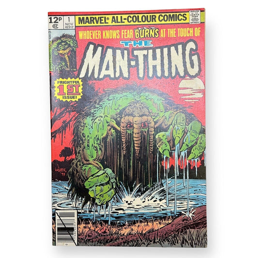 Man-Thing #1 Marvel 1979 - 12p ( 6.0 - 7.5 Grade)