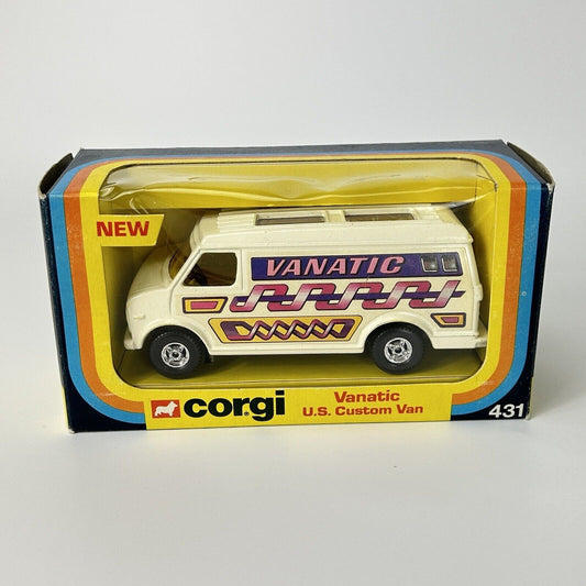 Corgi 431 Vanatic U.S Custom Van in Original Box