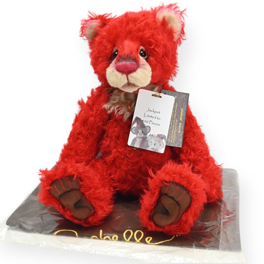 Charlie Bears Jackpot Isabelle Collection Teddy Bear - SJ 5416