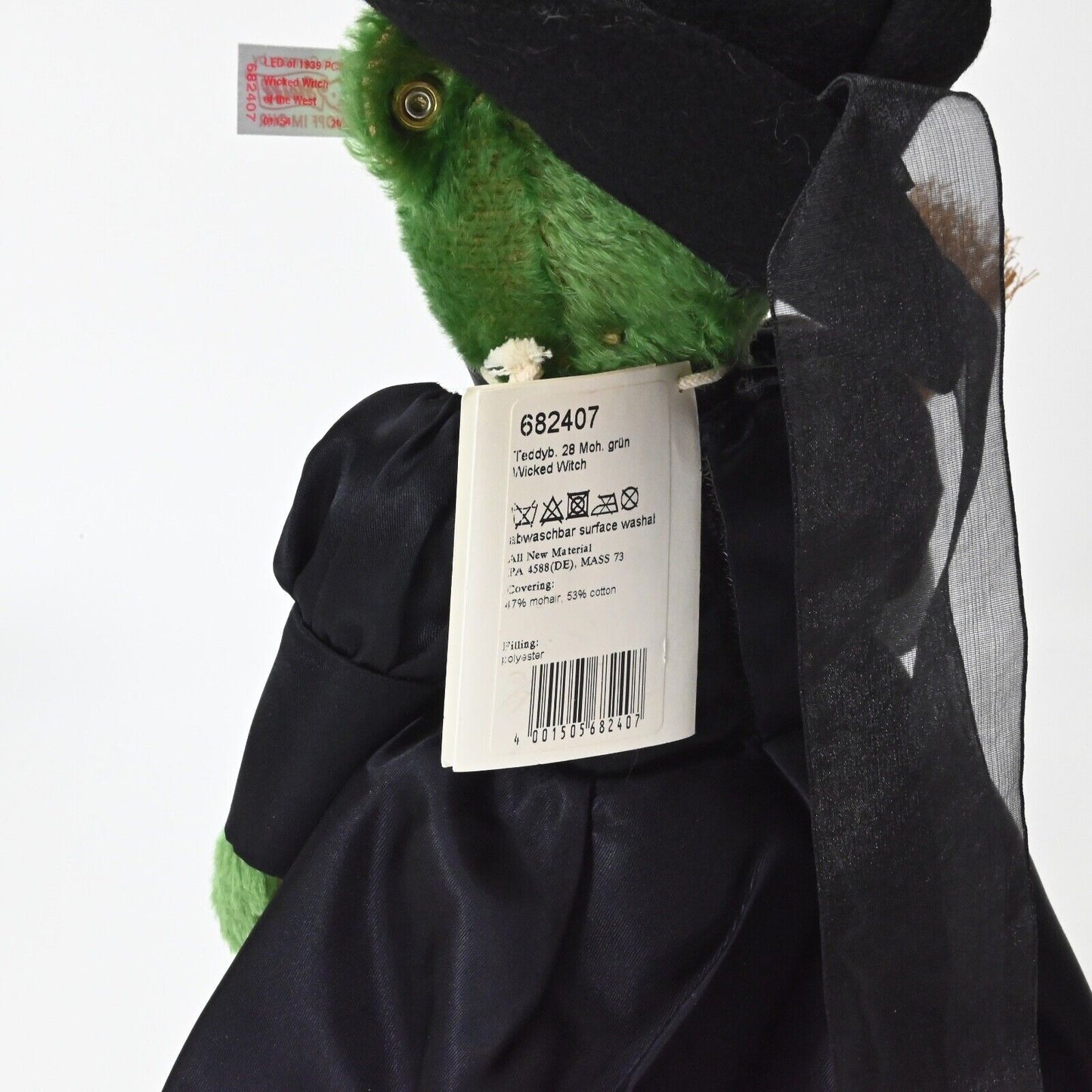 Steiff Wizard Of Oz Wicked Witch Of The West Teddy Bear - Limited Edition 682407