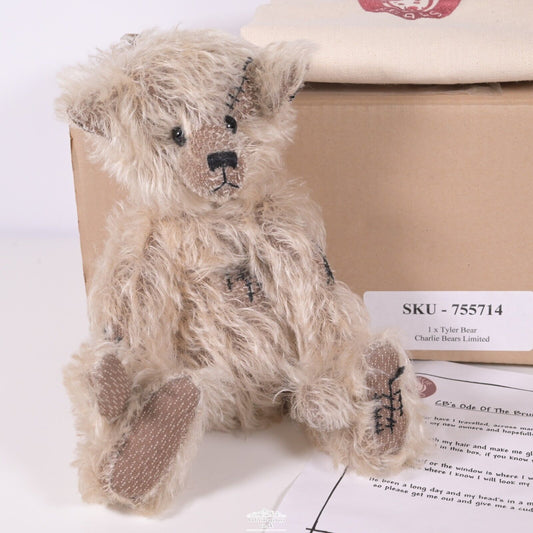 Charlie Bear Tyler Mohair Limited Edition of Only 200 RARE CBM16010