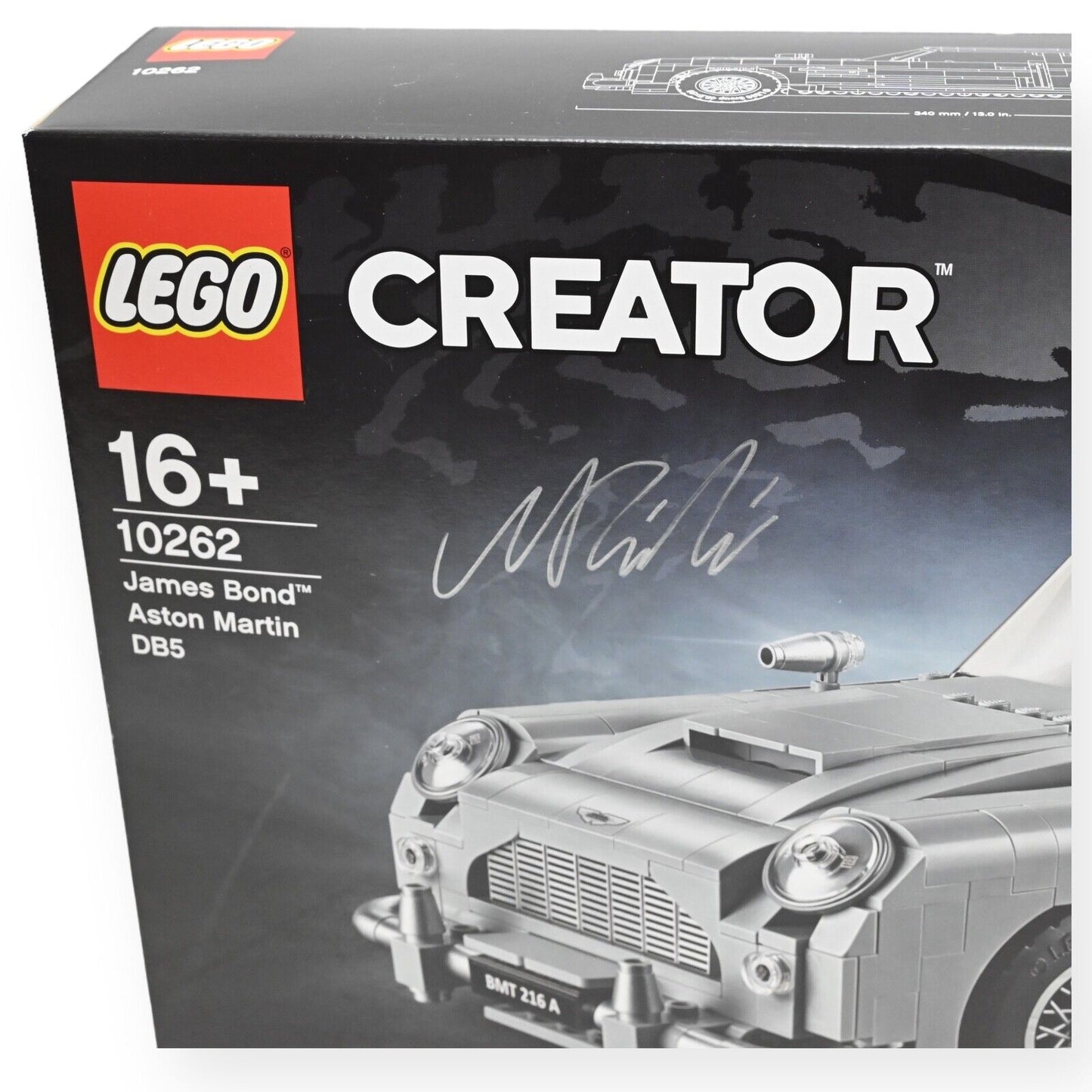 Lego Creator 10262 James Bond Aston Martin DB5 - Signed by Designers