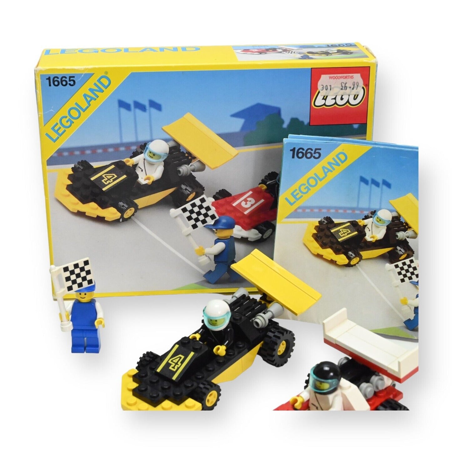 LEGO System Town Legoland 1665 Dual FX Racers