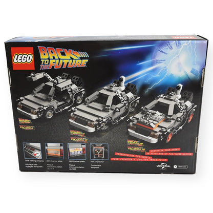 LEGO 21103 Back to The Future DeLorean Time Machine New Sealed