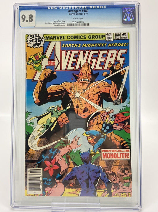 Marvel Comics: Avengers #180 CGC 9.8 - 1979