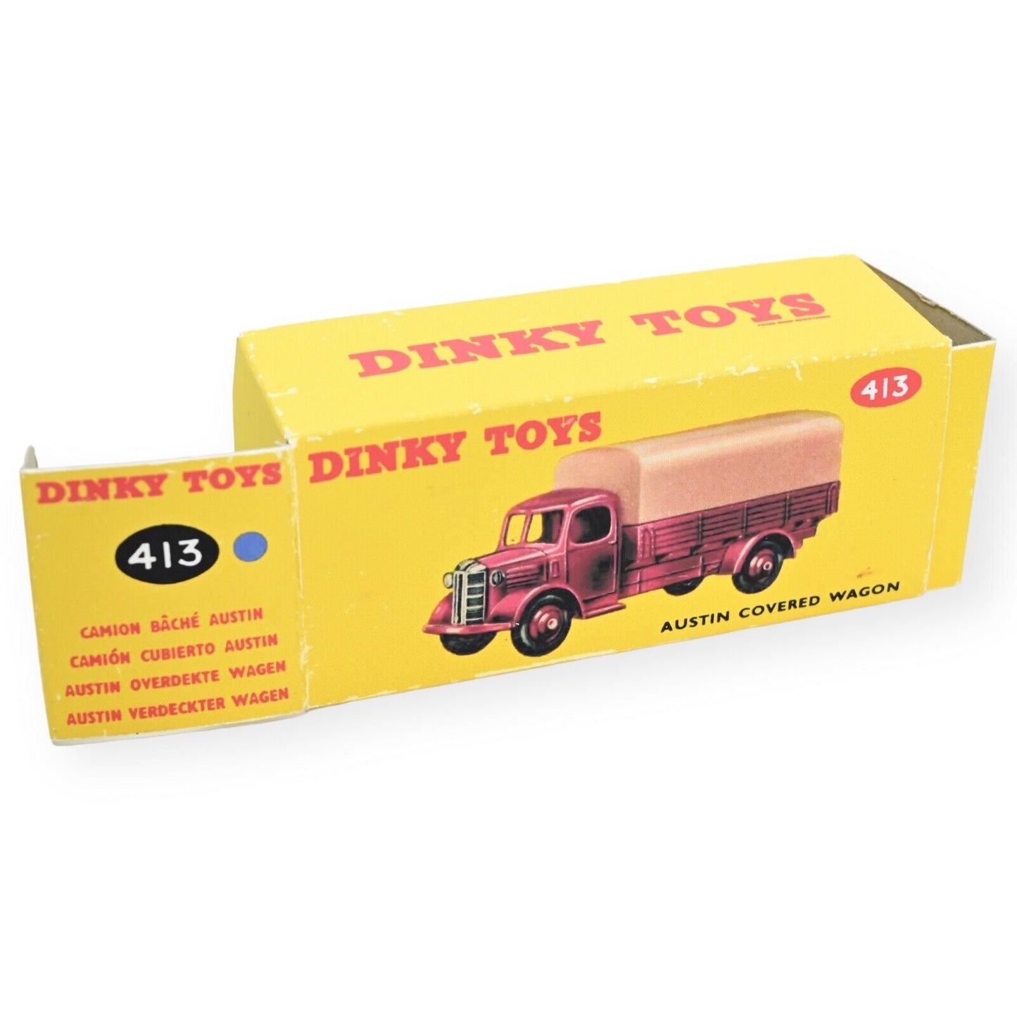 Dinky 413/30s Austin Covered Wagon Blue Cab