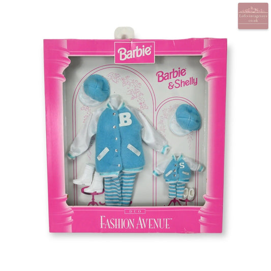 Barbie & Shelly Duo Fashion Avenue Set # 17292 - 1996