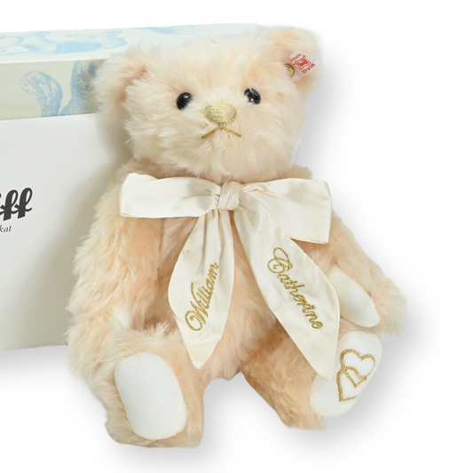 Steiff Bear William & Catherine Royal Wedding LE Of 1500 - 663338