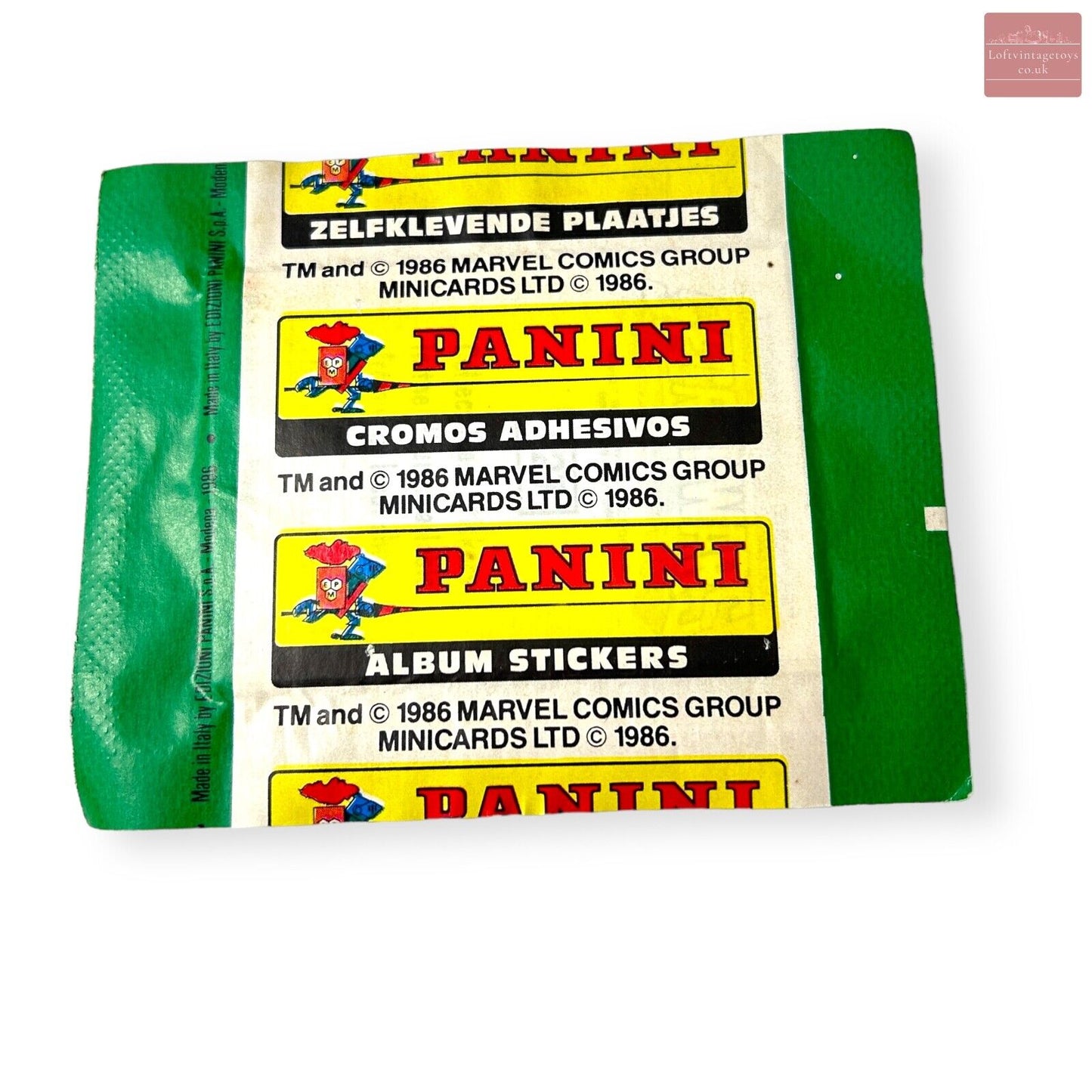 Panini Marvel Super Heroes Secret Wars 1986 - Still Sealed RARE