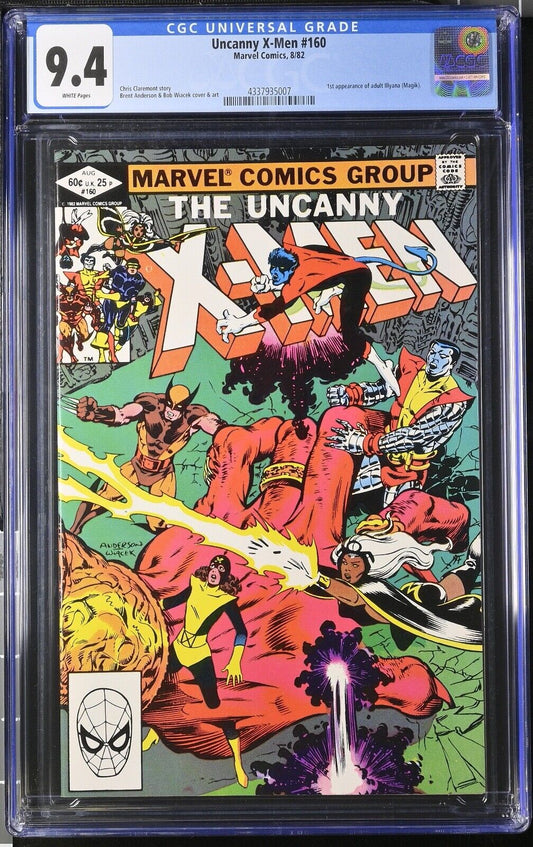 Uncanny X-Men #160 CGC 9.4 (1982) - Marvel Comics