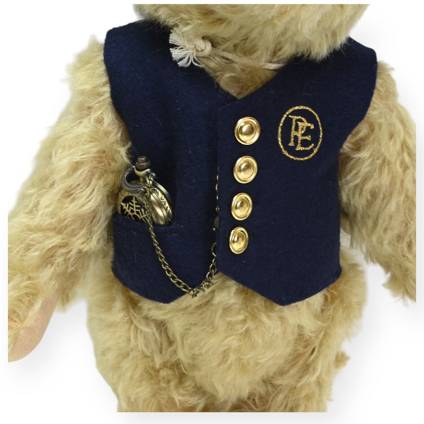 Steiff The Polar Express Conductor Teddy Bear Ltd Ed - 682315