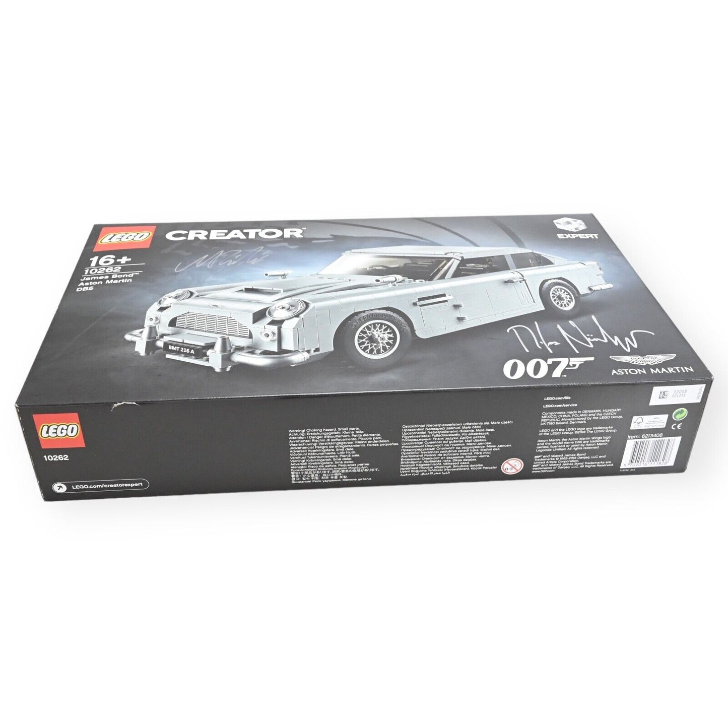 Lego Creator 10262 James Bond Aston Martin DB5 - Signed by Designers