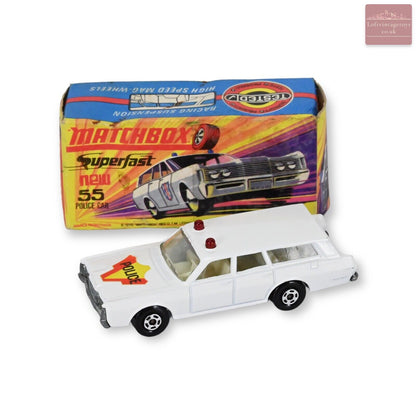 Matchbox Superfast Mercury Police Car No.55