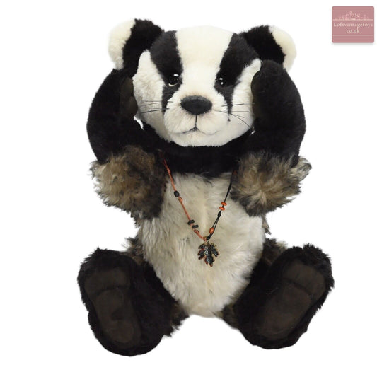 Charlie Bears Brock Badger -SJ 5252 / Retired & Limited Edition of 500