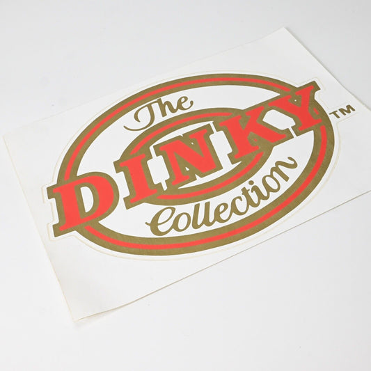 The Dinky Collection Retailers Self Adhesive Shop Display Sign