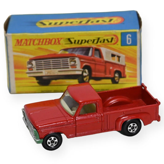 Matchbox Superfast 6 Ford Pick-up - Green Base