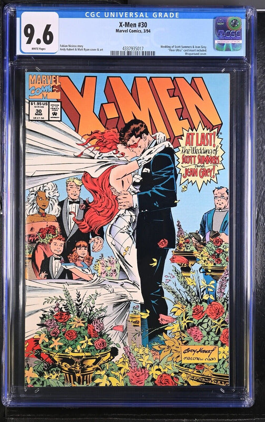 X-Men # 30 CGC 9.6 - 1994, Marvel Comics