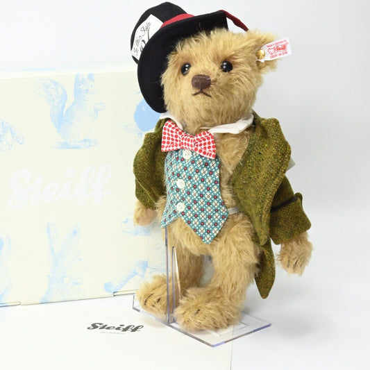 Steiff The Mad Hatter Teddy Bear - 034497 Limited Edition