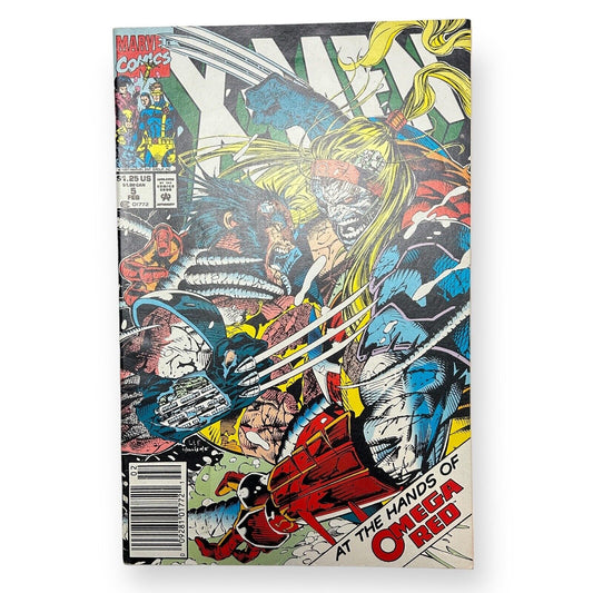 X-Men Issue #5  Marvel  1992 - $1.25 / Key Comic ( 6.5-8.0 Grade)