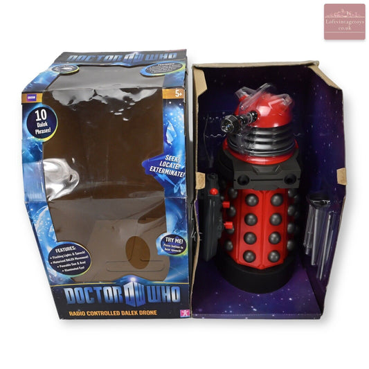 Doctor Who Radio Controlled 12" Red Dalek Drone