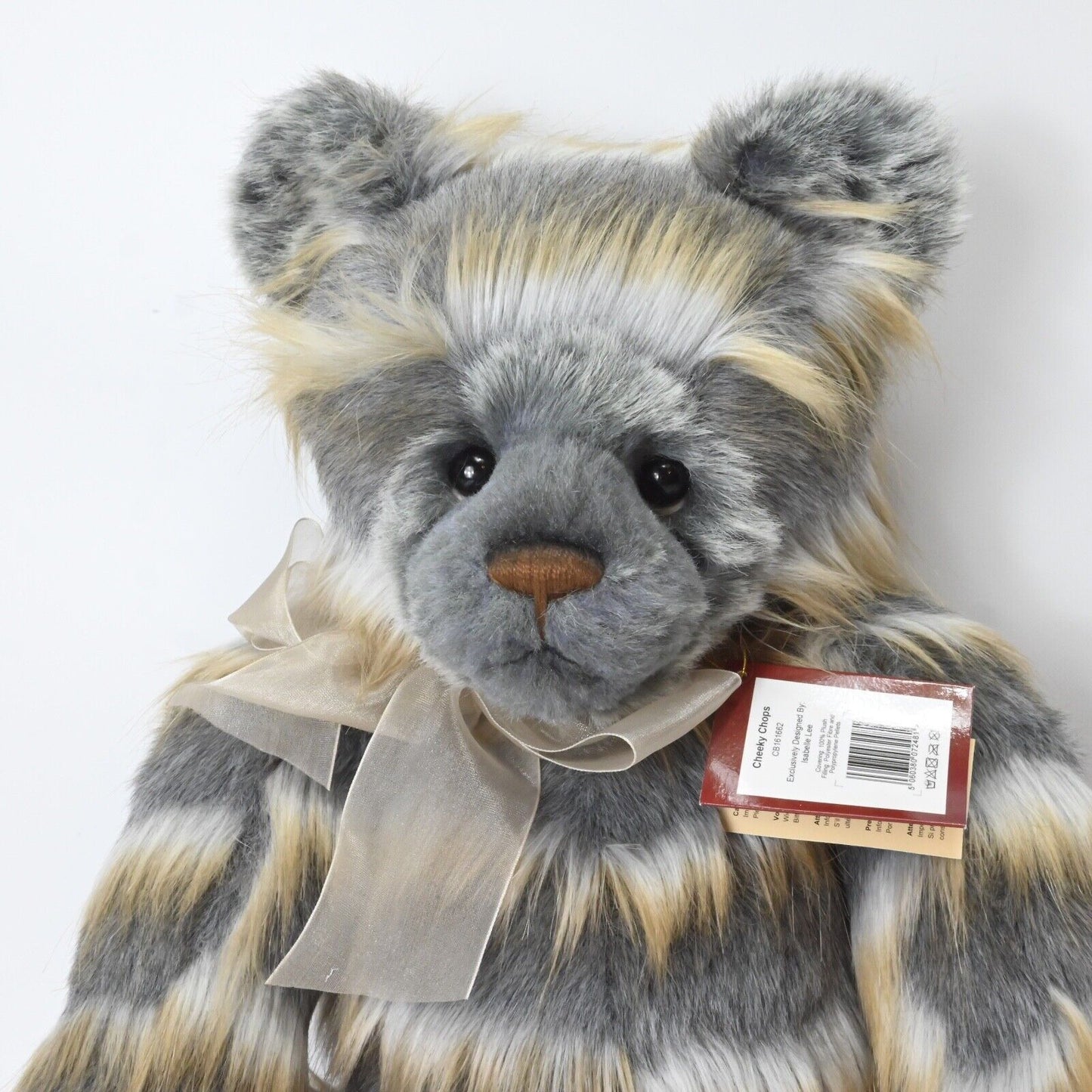 Charlie Bears Cheeky Chops Teddy Bear - Cb 161662