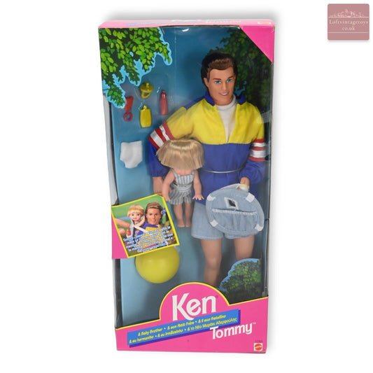 Big Brother Ken & Baby Brother Tommy Friends of Barbie Doll 1996 Mattel #17055